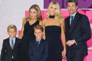 Patrick Dempsey mit der ganzen Familie bei "Bridget Jones"-Premiere
