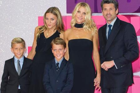Patrick Dempsey nahm Frau, Tochter und Söhne mit nach London Patrick Dempsey nahm Frau, Tochter und Söhne mit nach London