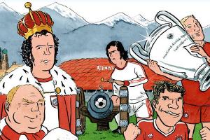 "Die Bayern-Story": Comic-Buch erzählt die Geschichte des FC Bayern