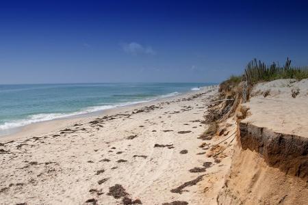 Natürlich eignen sich die Küstenstreifen auch hervorragend für ausgedehnte Strandspaziergänge...