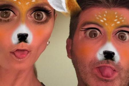 Heidi Klum und Simon Cowell posieren auf Instagram im Wild-Look Heidi Klum und Simon Cowell posieren auf Instagram im Wild-Look