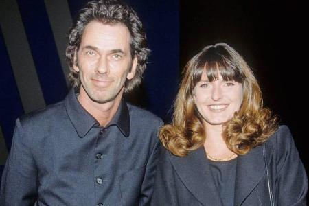 Hugo Egon Balder mit seiner dritten Ehefrau Natascha (1995)