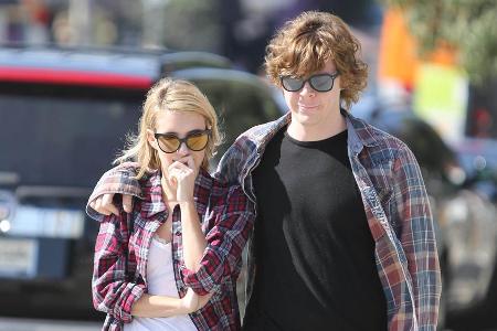 Emma Roberts und Evan Peters im Sommer 2014 zusammen in Los Angeles