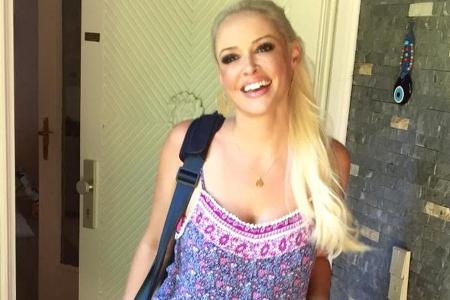 Daniela Katzenberger verlässt das Haus top gestylt