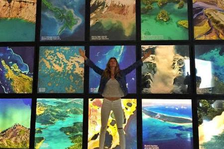 Gisele Bündchen erkundet bereits Rio de Janeiro.