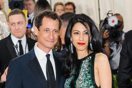 Huma Abedin mit ihrem Noch-Ehemann Anthony Weiner