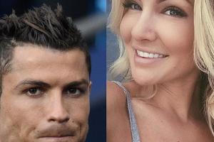 Cristiano Ronaldo knutscht Fitness-Model