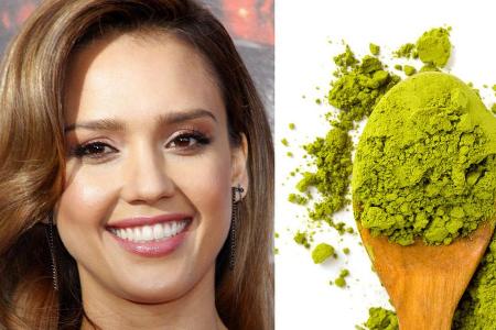 Eine strahlend schöne Haut wie Jessica Alba? Matcha macht's möglich