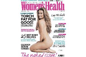 "Glee"-Star Lea Michelle nackt auf dem "Women's Health"-Cover