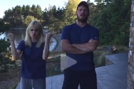 Gemeinsam stark? Chris Pratt und Ehefrau Anna Faris