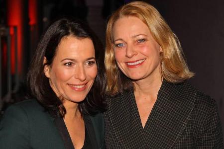 Anne Will (l.) und Miriam Meckel haben geheiratet