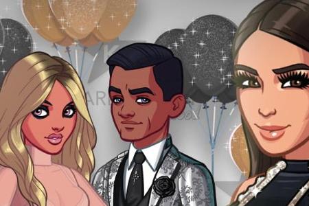 Kim Kardashian hat mit ihrem Spiel einiges zu feiern Kim Kardashian hat mit ihrem Spiel einiges zu feiern
