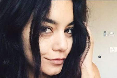 So sah Vanessa Hudgens' Haarfarbe vor dem Friseurbesuch aus