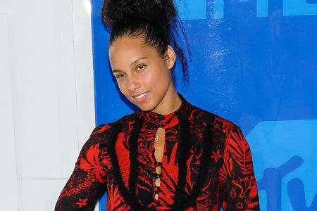 Natürlich schön: Alicia Keys bei der Verleihung der MTV Video Music Awards. Natürlich schön: Alicia Keys bei der Verleihung der MTV Video Music Awards.