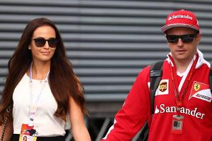 Formel-1-Star Kimi Räikkönen hat geheiratet