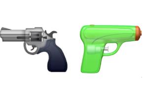 Apple ersetzt Revolver-Emoji durch Wasserpistole