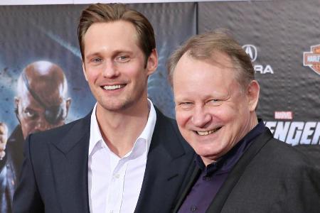 Alexander Skarsgard mit seinem Vater Stellan bei der Premiere von 