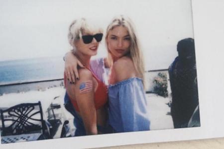 Martha Hunt postete auf Instagram eine süße Botschaft an Taylor Swift