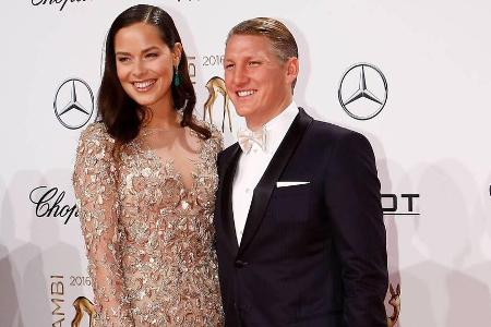 Bastian Schweinsteiger und Ana Ivanovic beim Bambi 2016