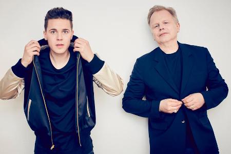 Jeder für sich ist ein toller Musiker: Felix Jaehn und Herbert Grönemeyer