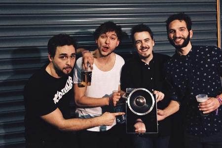 Die Münchner Band Kytes mit dem New Music Award Die Münchner Band Kytes mit dem New Music Award
