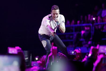 Chris Martin ist derzeit mit Coldplay auf Welttournee Chris Martin ist derzeit mit Coldplay auf Welttournee