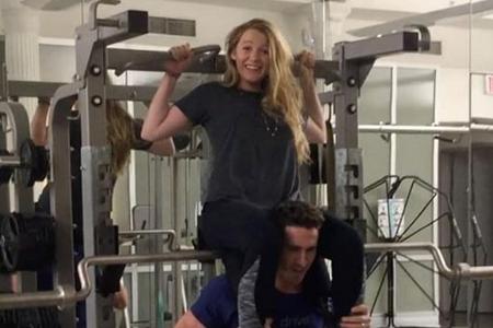 Blake Lively gibt im Fitnesstudio alles