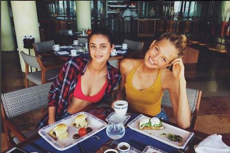 ...Romee Strijd. Das 21-jährige, holländische Model lief 2015 in London zum ersten Mal für das weltberühmte Wäschelabel.