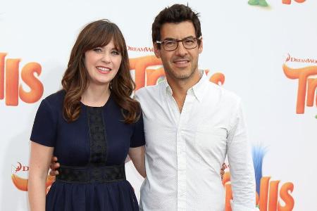 Zooey Deschanel mit ihrem Ehemann Jacob Pechenik bei der Premiere von Zooey Deschanel mit ihrem Ehemann Jacob Pechenik bei der Premiere von