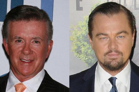 Alan Thicke (r.) und Leonardo DiCaprio spielten gemeinsam in der Sitcom Alan Thicke (r.) und Leonardo DiCaprio spielten gemeinsam in der Sitcom