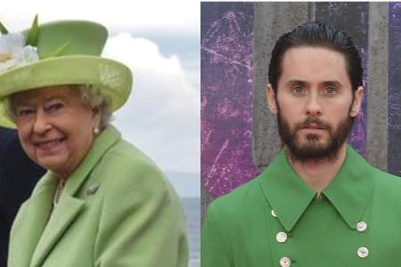 Noch trägt außer der Queen und Jared Leto kaum jemand das knallige Grün