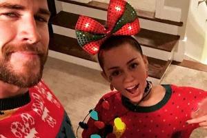 Miley Cyrus und Liam Hemsworth: So verrückt feiern sie Weihnachten