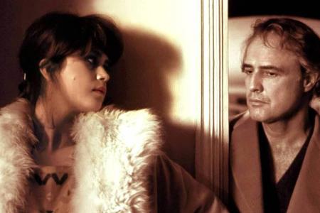 Maria Schneider und Marlon Brando in 