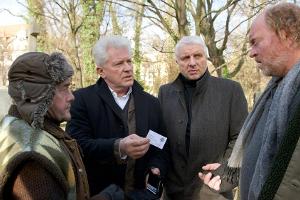 Miroslav Nemec (l.) und Udo Wachtveitl im Weihnachts-"Tatort" von 2016