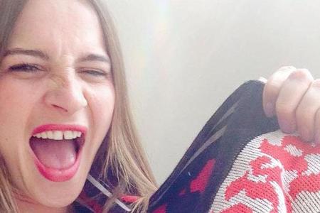 Nicole Mieth ist VfB-Fan