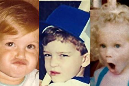 Zurück in die Vergangenheit: Wie sahen die Stars eigentlich als Kinder aus? Zahlreiche Bilder auf den Instagram-Seiten der P...