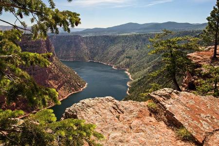 Unendliche Weiten im Flaming Gorge National Recreation Area