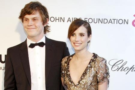 Emma Roberts und Evan Peters lernten sich 2012 kennen Emma Roberts und Evan Peters lernten sich 2012 kennen