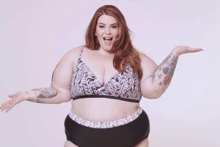 Model Tess Holliday vermittelt hier eigentlich ein recht positives Körpergefühl