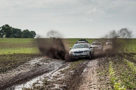 Bei den rumänischen Straßenverhältnissen macht ein Allradantrieb definitiv Sinn