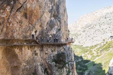 Wer Höhenangst hat, der hat auf dem Caminito del Rey nichts verloren Wer Höhenangst hat, der hat auf dem Caminito del Rey nichts verloren