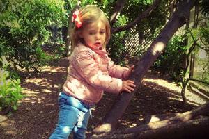 Prinzessin Leonore kann nicht "still sitzen"