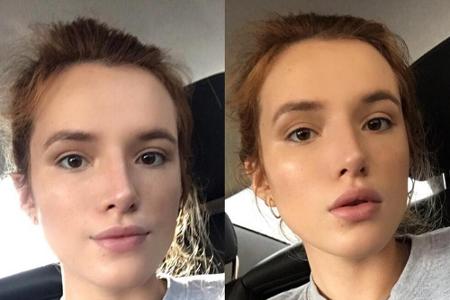 Auch Bella Thorne hat nichts zu verstecken: Seit geraumer Zeit postet die 18-jährige Schauspielerin immer wieder Bilder von ...