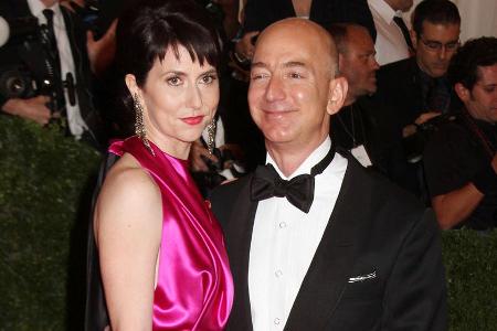 Auch Amazon-Chef Jeff Bezos ist erstmals in den Top Ten