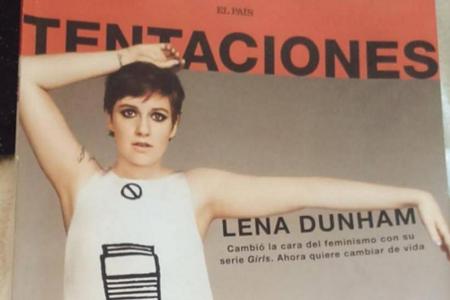 Lena Dunham ziert das März-Cover der Beilage 
