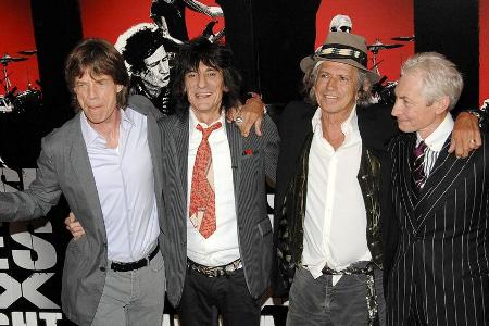 Mick Jagger (li.) und seine Rolling Stones wollen Ende März Kuba erobern