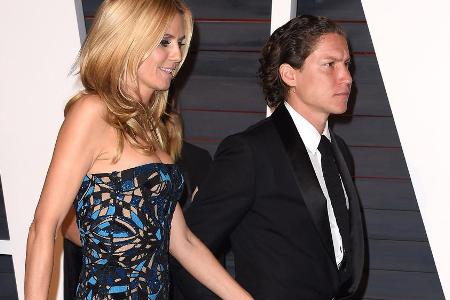 Heidi Klum and Vito Schnabel bei der 2016 Vanity Fair Oscar Party