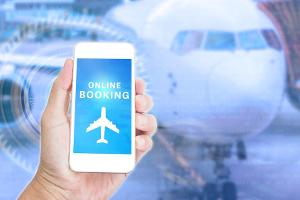 Schnell und unkompliziert - mit dem Smartphone kann man binnen Minuten einen Flug buchen.