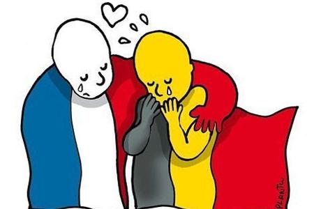 Frankreich tröstet Belgien