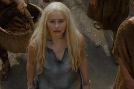 Daenerys Targaryen (Emilia Clarke) im Trailer zur sechsten Staffel Daenerys Targaryen (Emilia Clarke) im Trailer zur sechsten Staffel